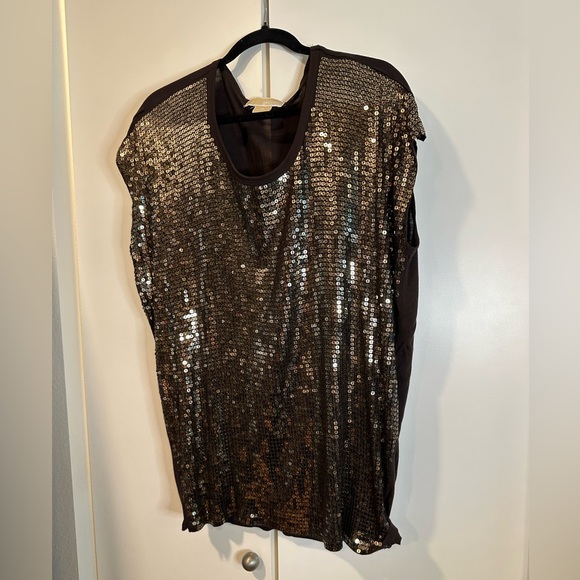 MICHAEL KORS Sequin Top size 1X - Picture 6 of 10